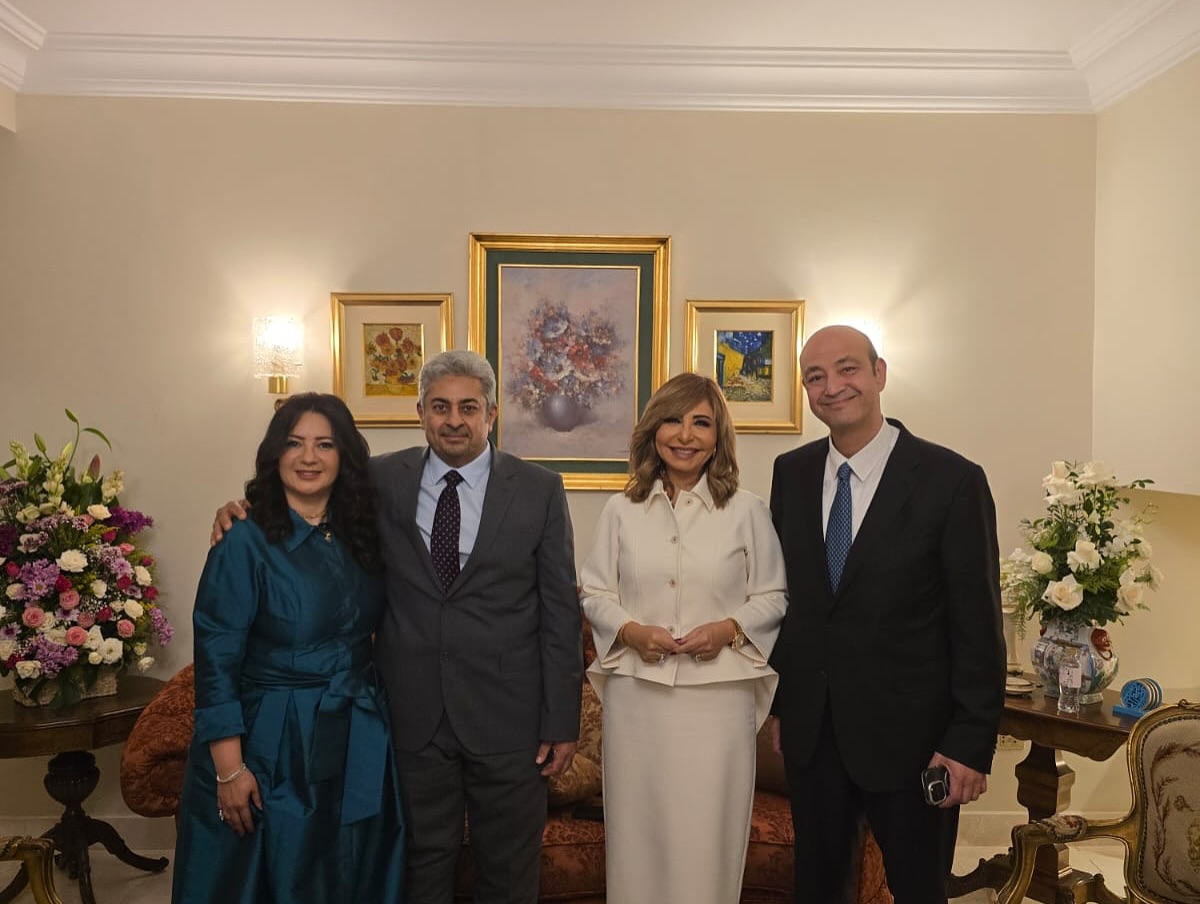 لميس الحديدي وعمرو أديب