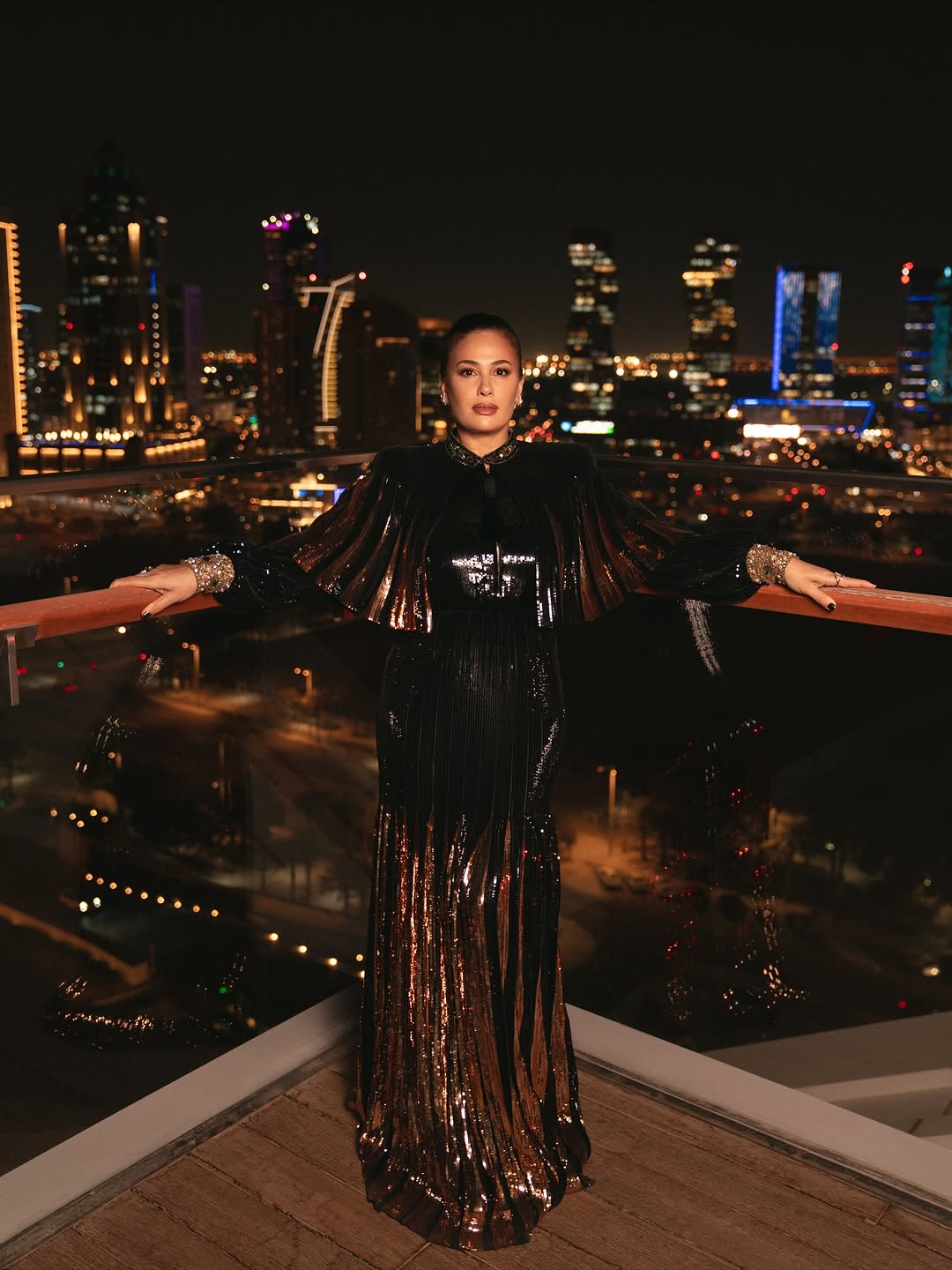 هند صبري في الدوحة