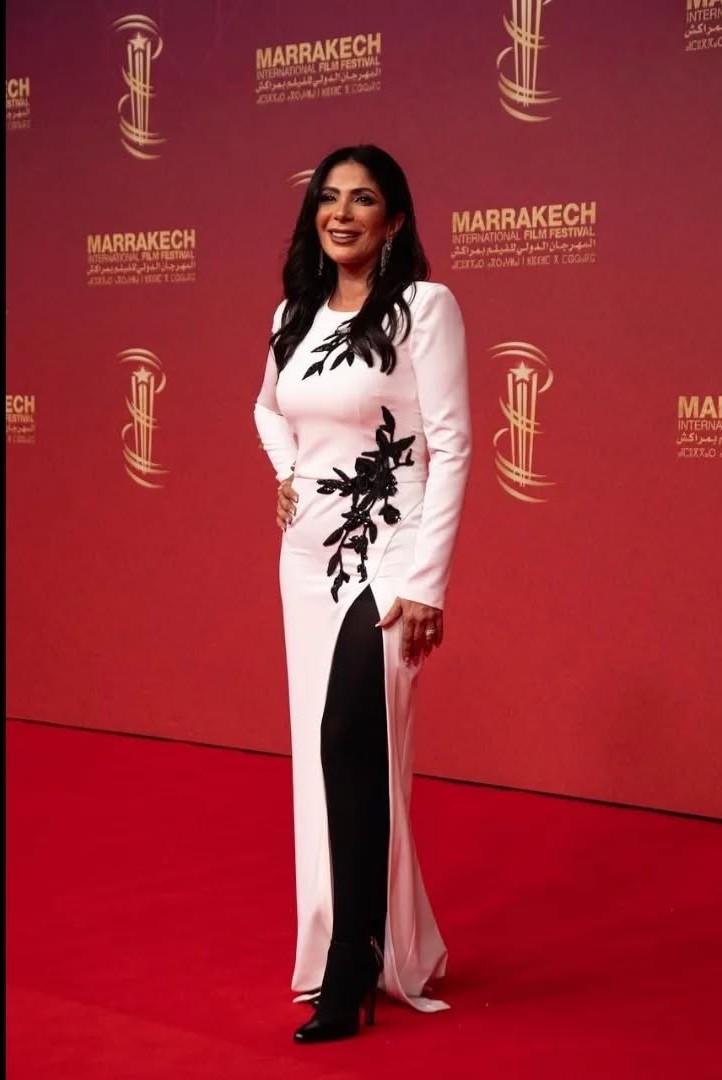 منى زكي في مهرجان مراكش