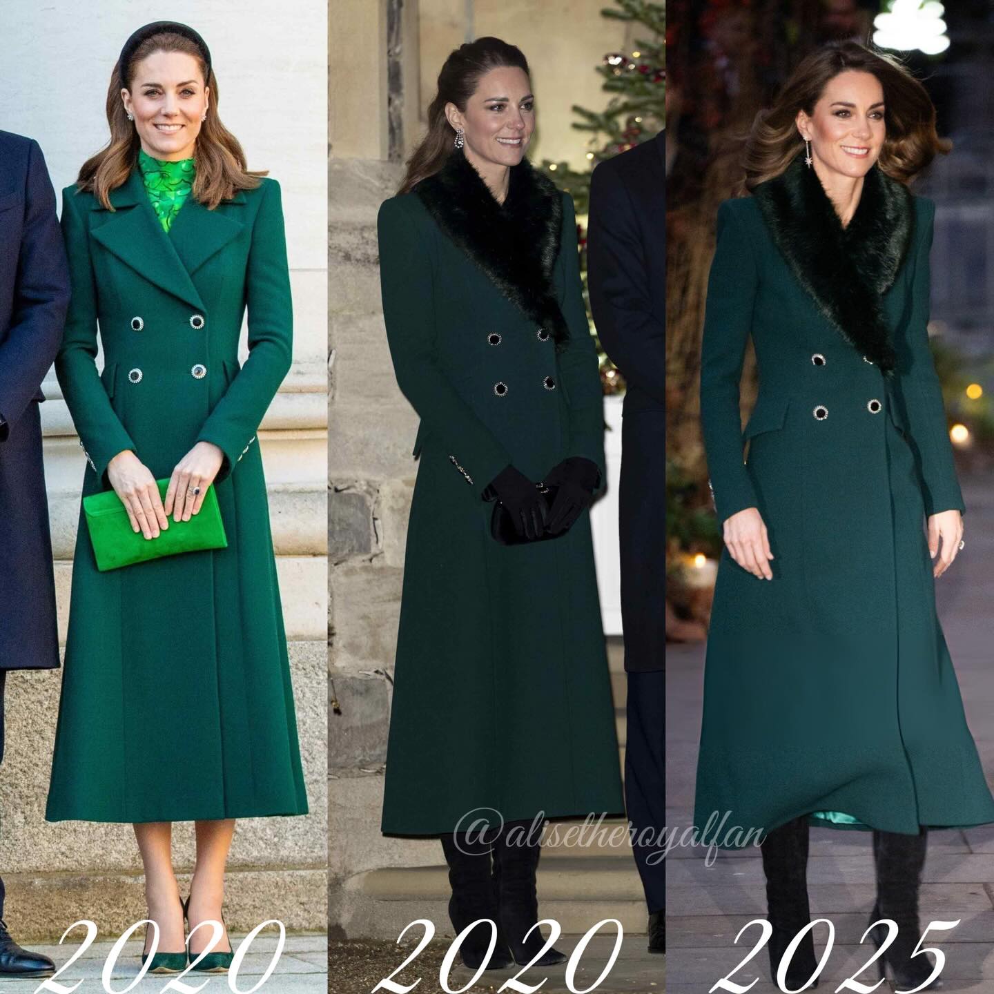 الأميرة كيت "ملكة عيد الميلاد" خلال حفل ترانيم عام 2025