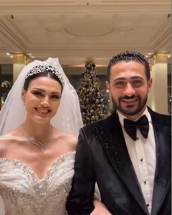 دارين حداد تحتفل بزفافها