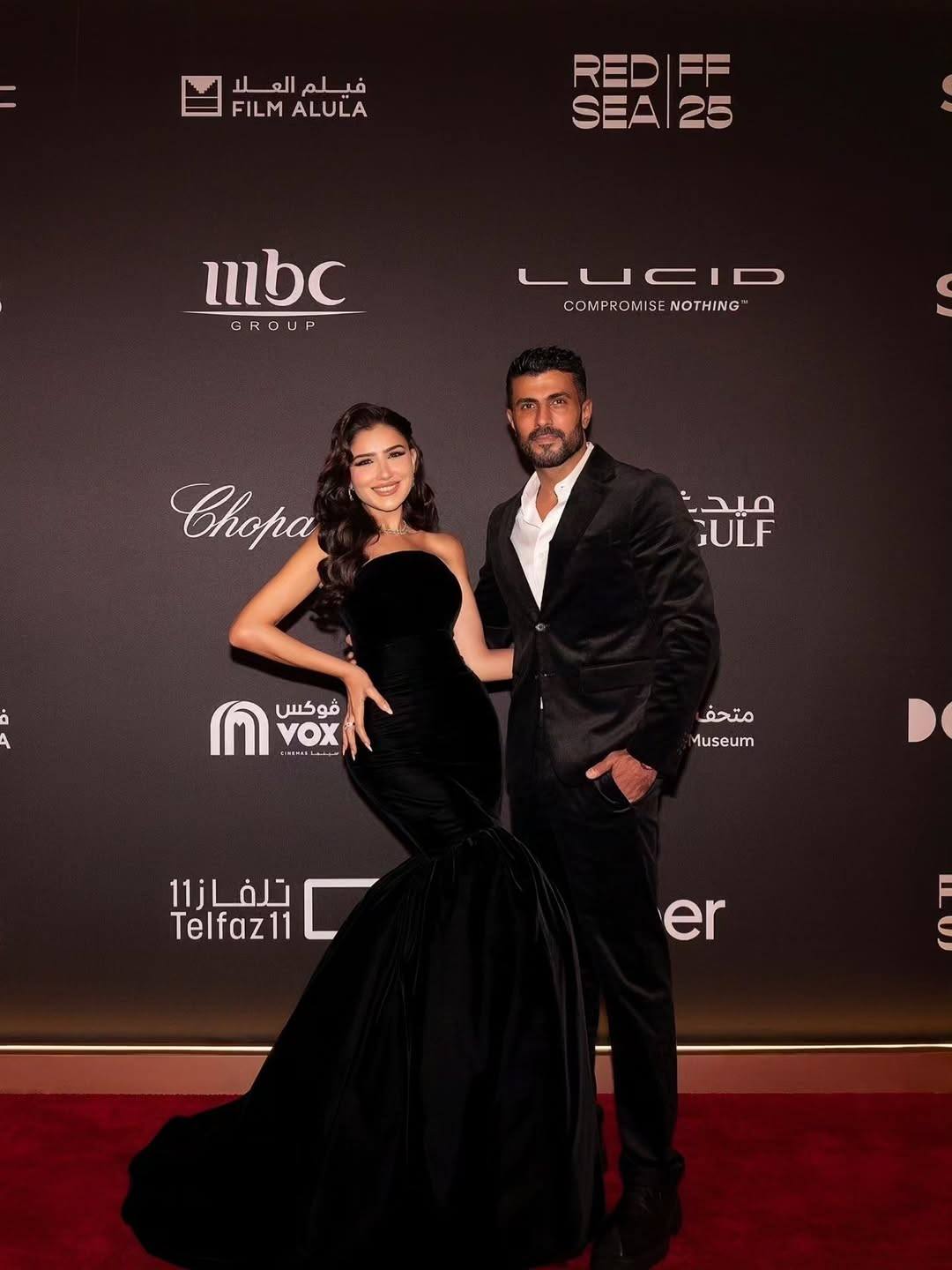 مي عمر ومحمد سامي