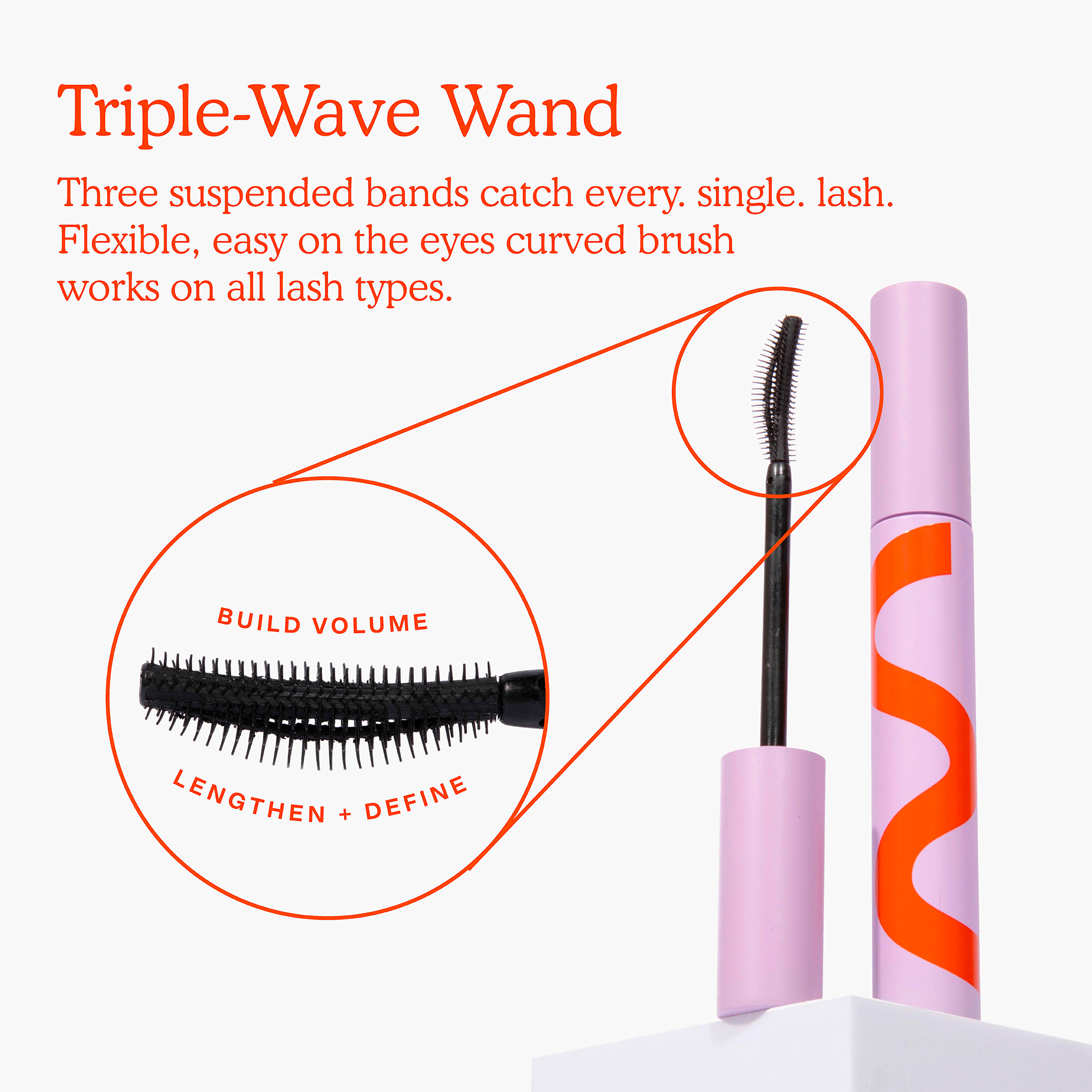 ماسكارا "مايك-وايفز ماسكارا" MakeWaves Mascara