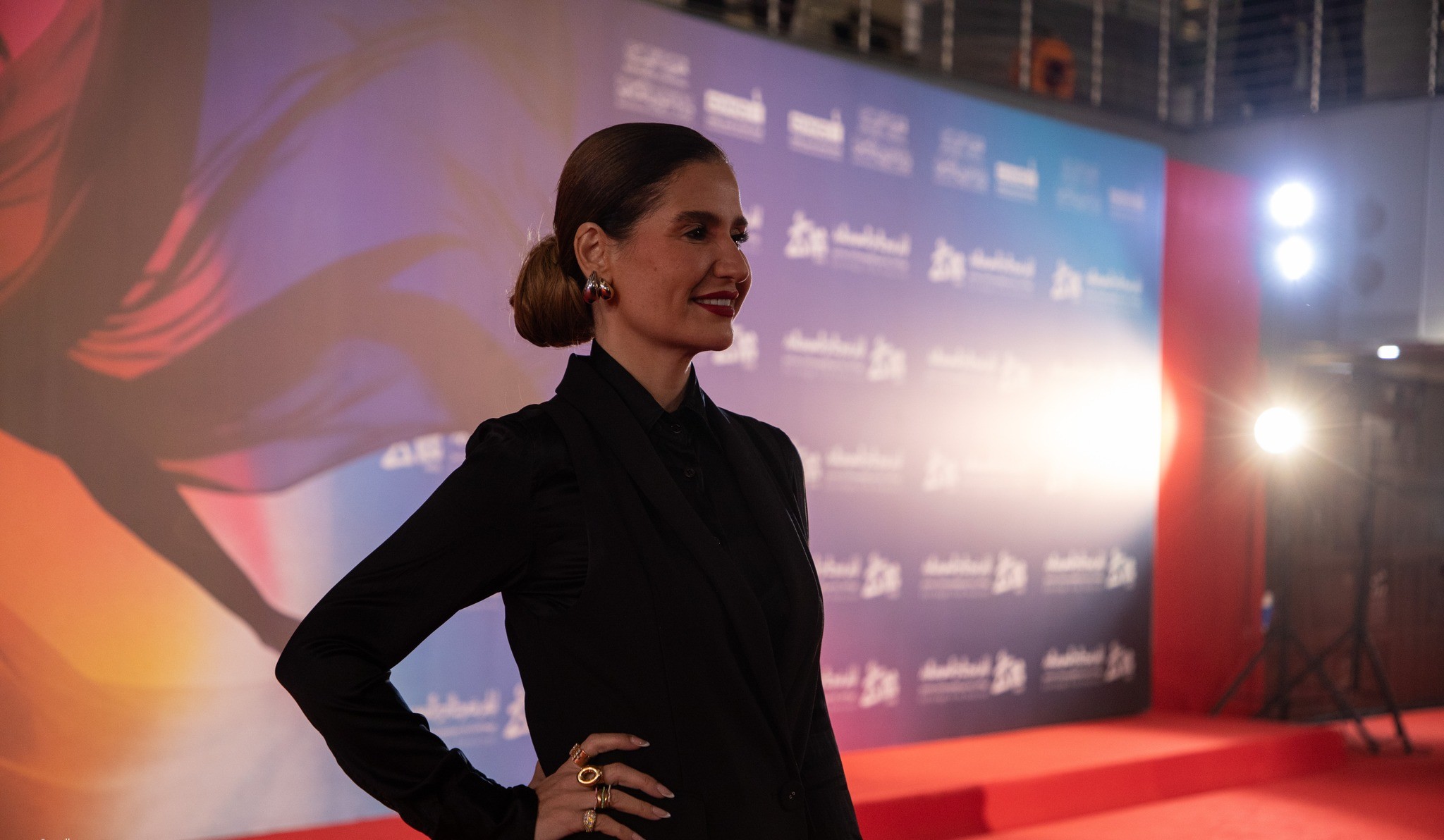 هنا شيحة في حفل ختام أيام قرطاج السينمائية