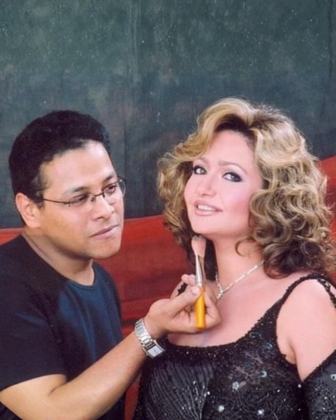 ليلى علوي والراحل محمد عبد الحميد