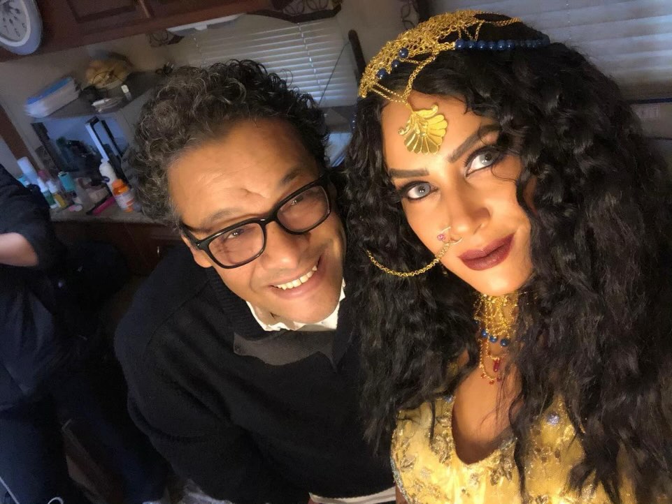 هند صبري والراحل محمد عبد الحميد