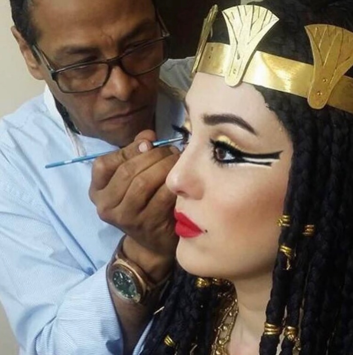 كندة علوش والراحل محمد عبد الحميد