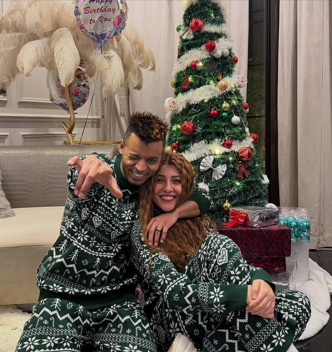 مي كساب وزوجها