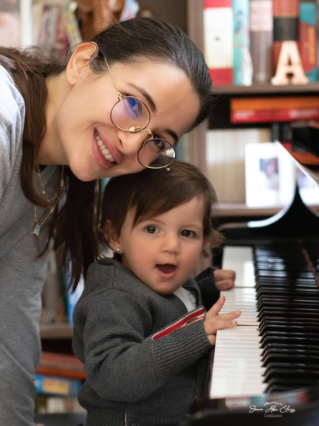 حفيدة أصالة في أحدث ظهور