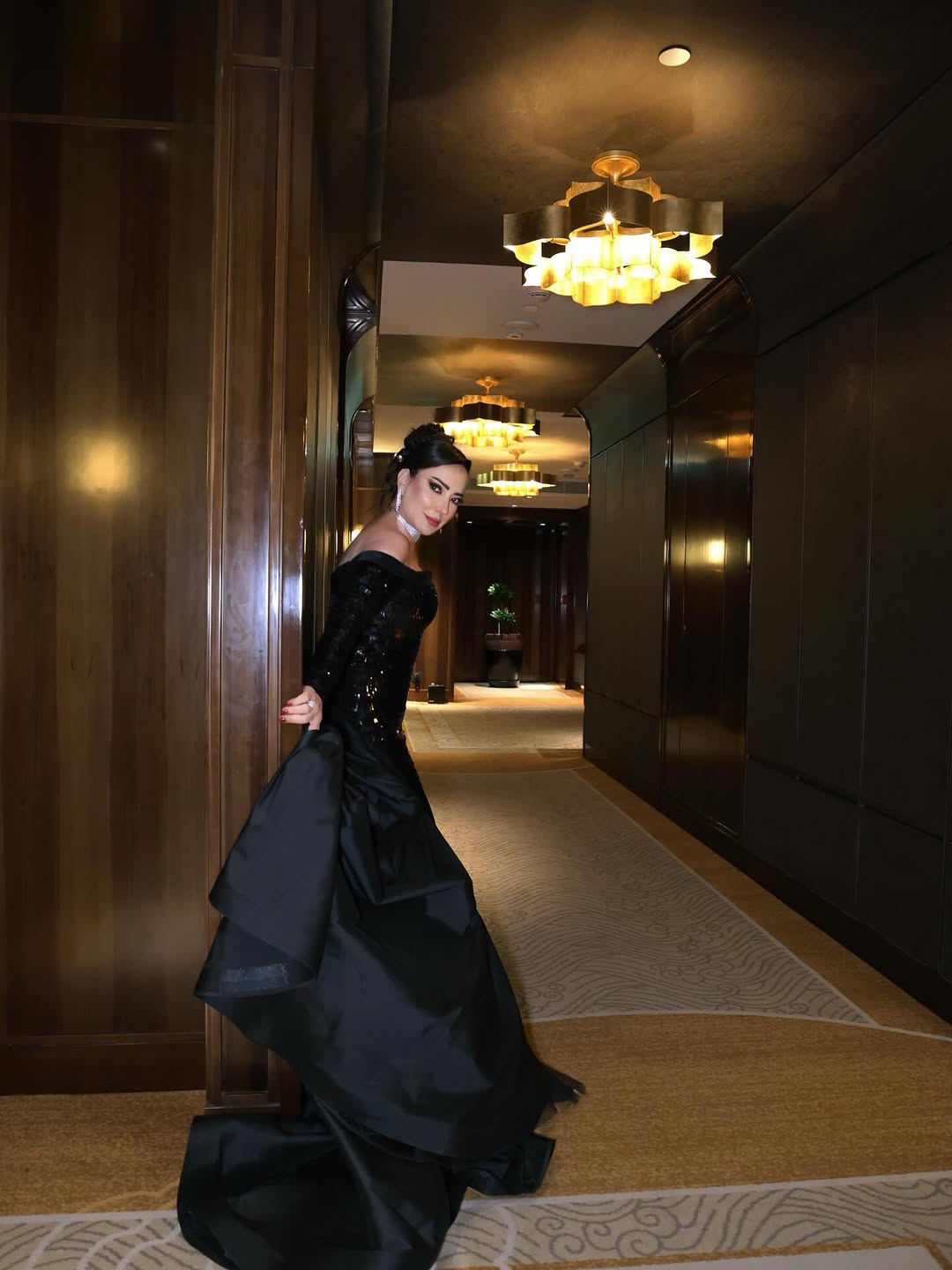 أناقة الفنانة أمل عرفة