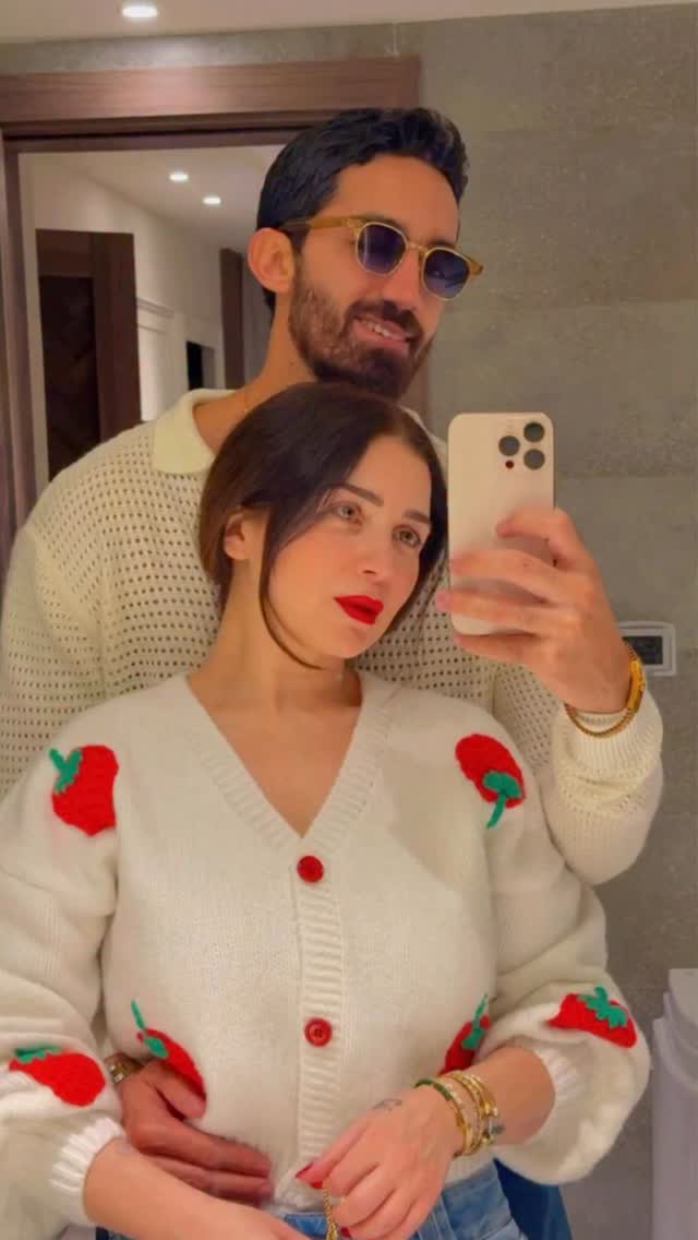 مي عز الدين وزوجها أحمد تيمور