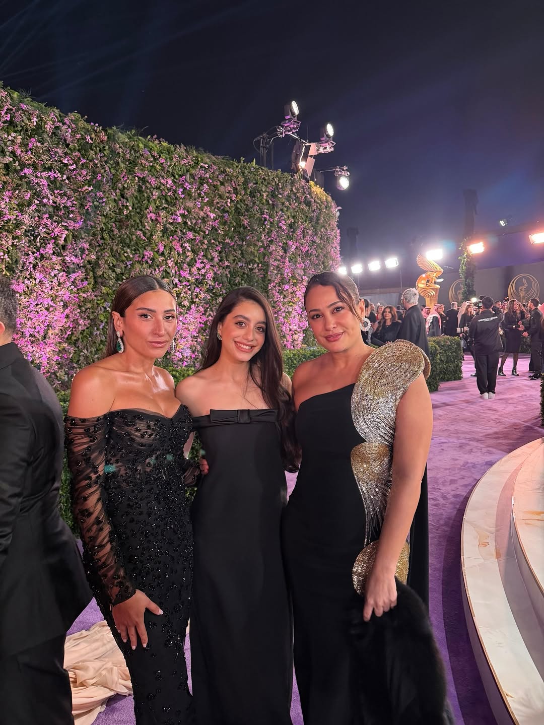 هند صبري ودينا الشربيني وياسمينا العبد