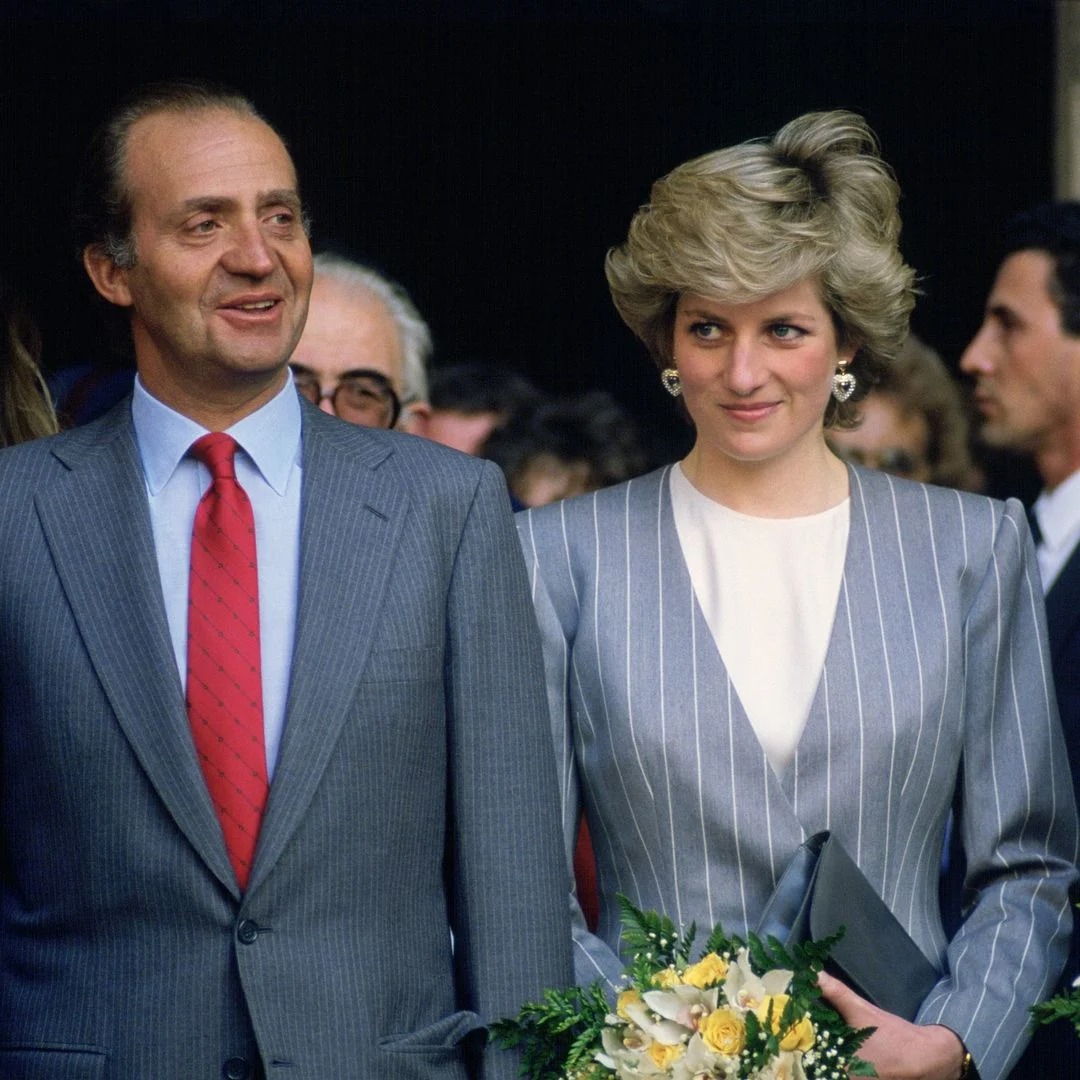 خوان كارلوس كان على علاقة مع الأميرة ديانا