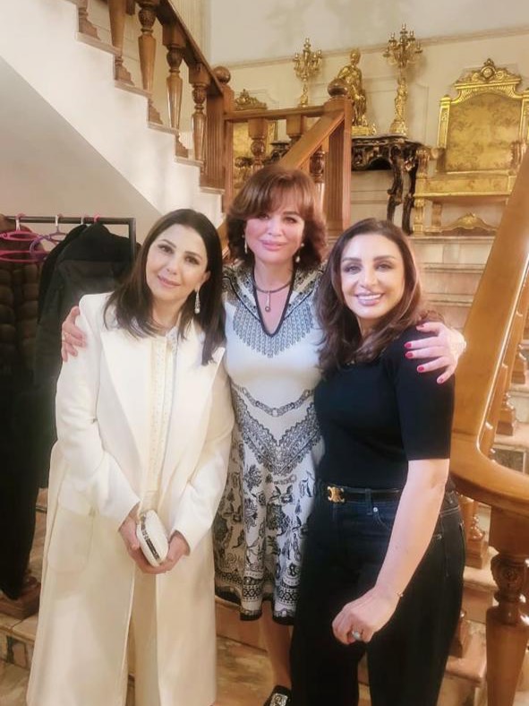 ماجدة الرومي وأنغام وإلهام شاهين