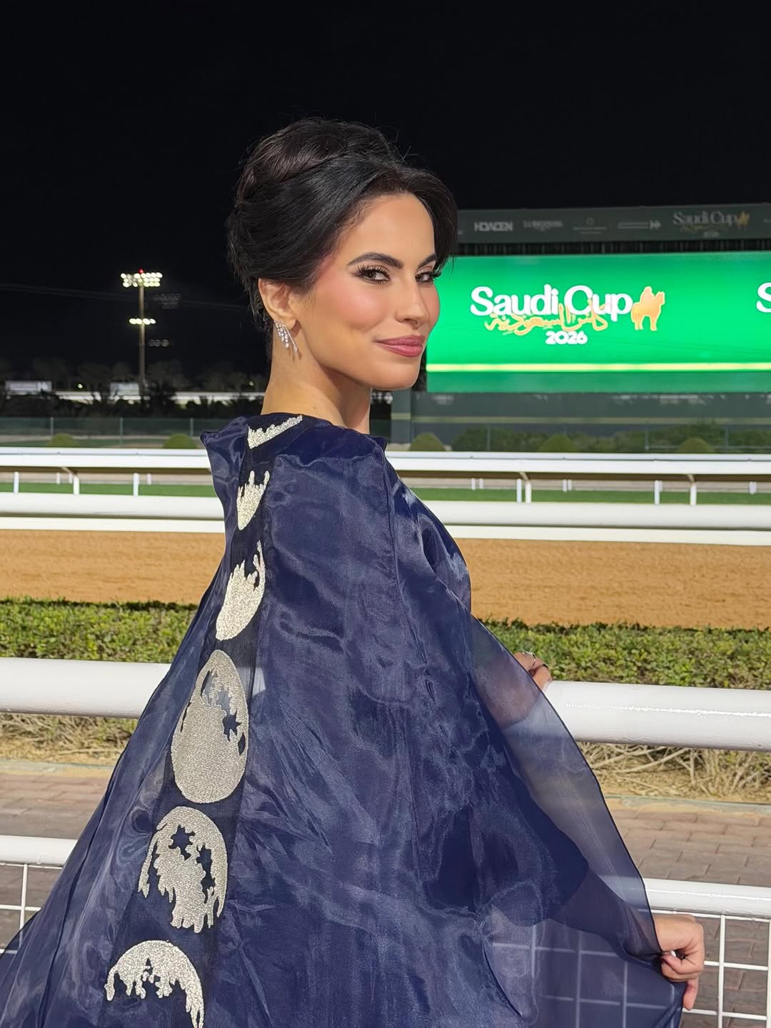 الإطلالة الجمالية لـ آيدا القصي في كأس السعودية 2026