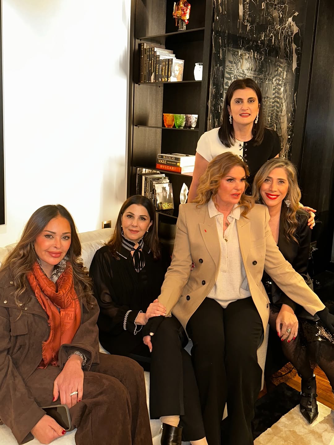 ماجدة الرومي ويسرا وداليا البحيري