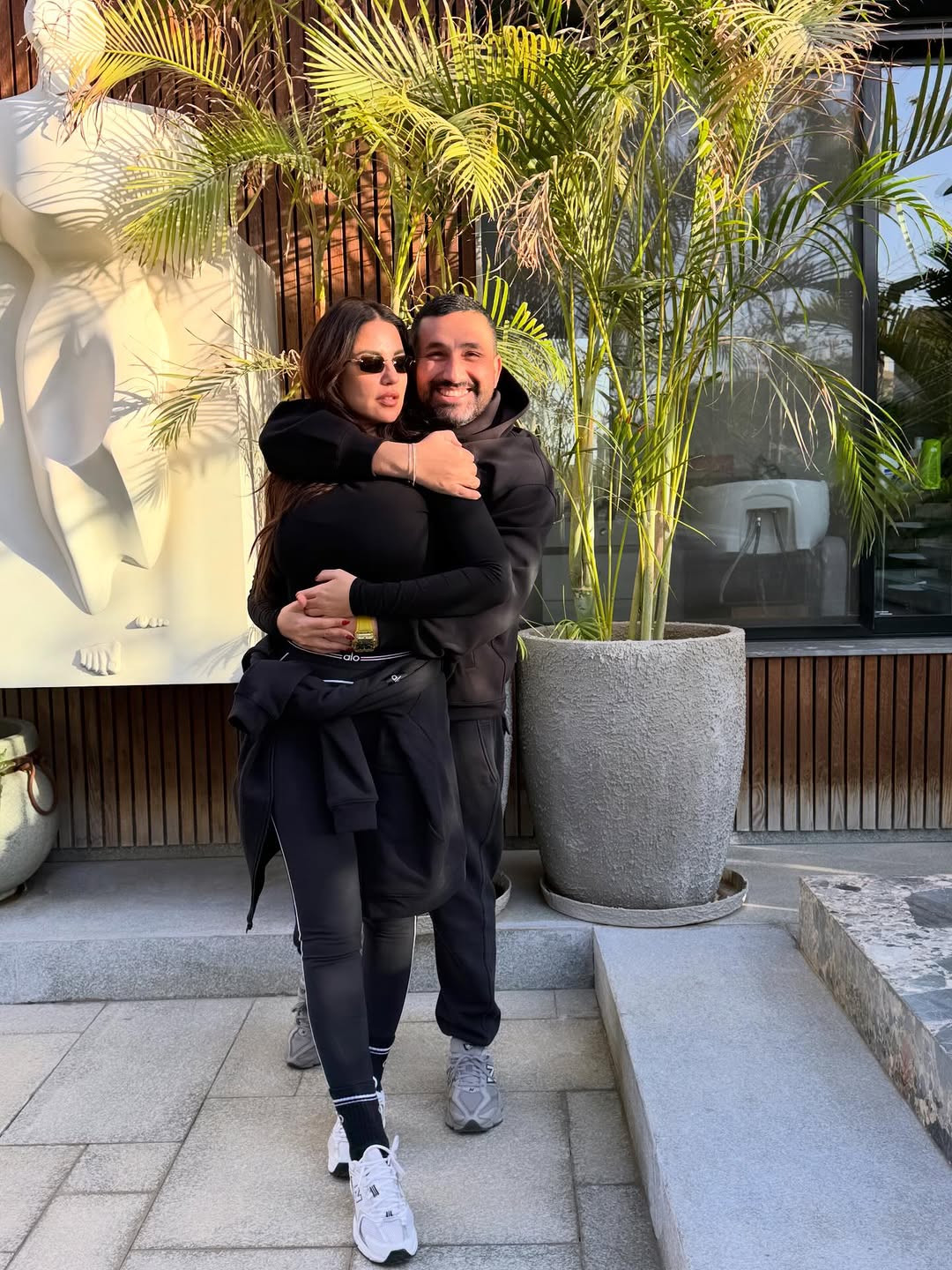 درة وزوجها هاني سعد