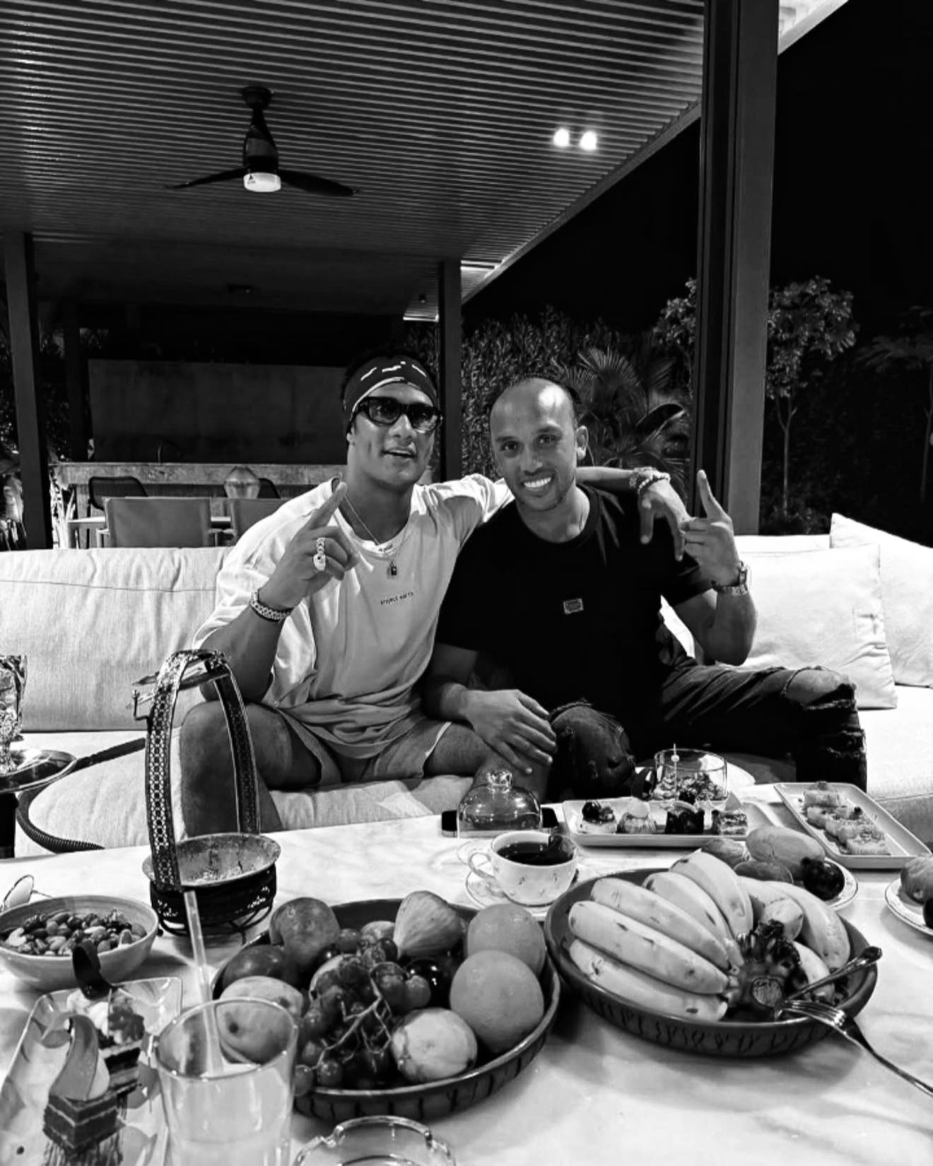 شقيق زينة الراحل مع محمد رمضان