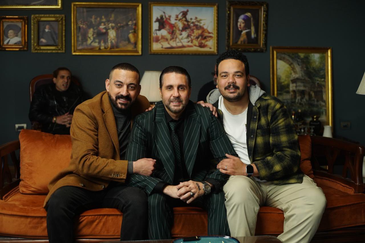 هشام ماجد ومصطفى غريب ودياب