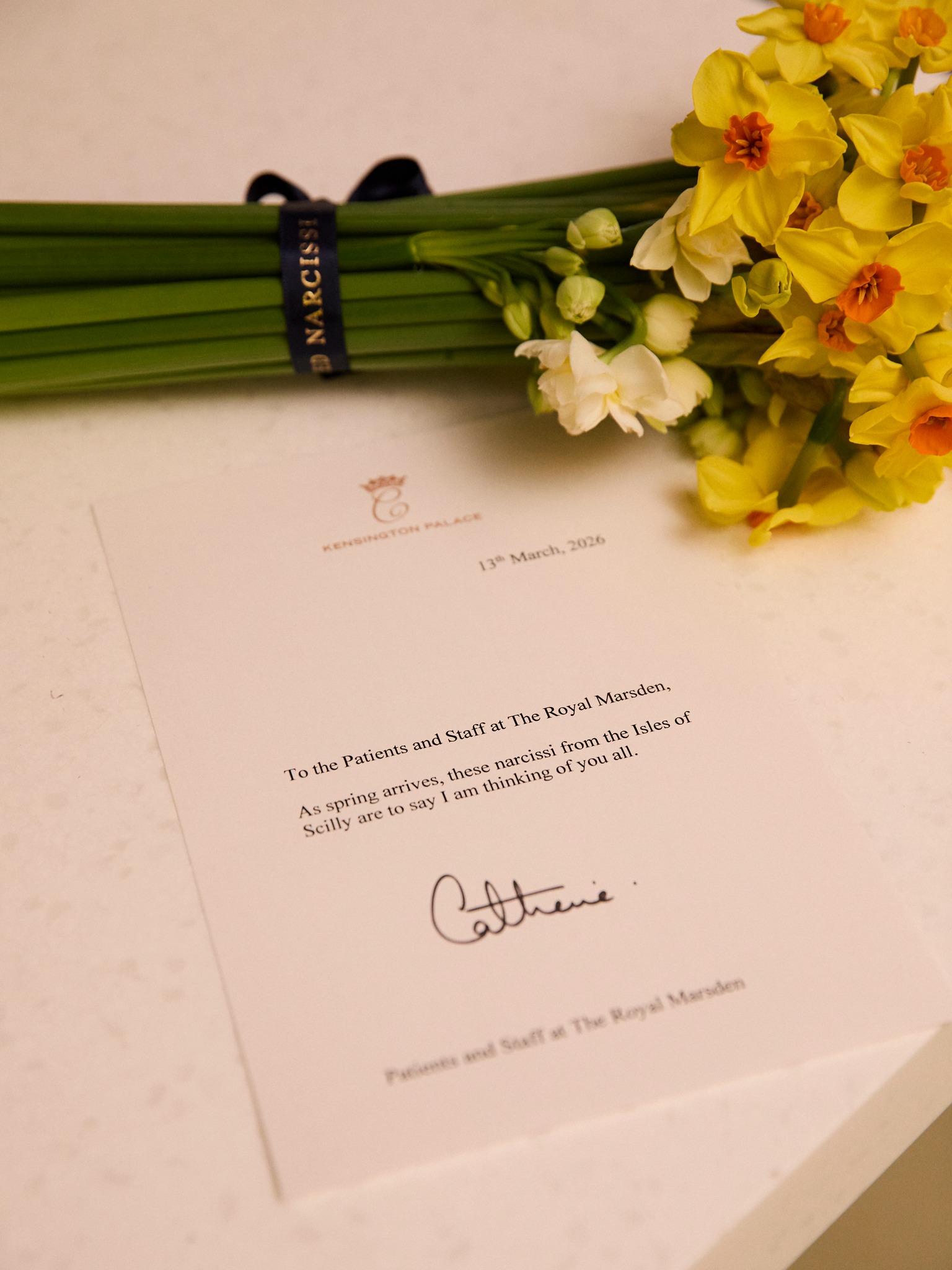 "رسالة أمل" بادرة لطيفة من أميرة ويلز قبل عيد الأم