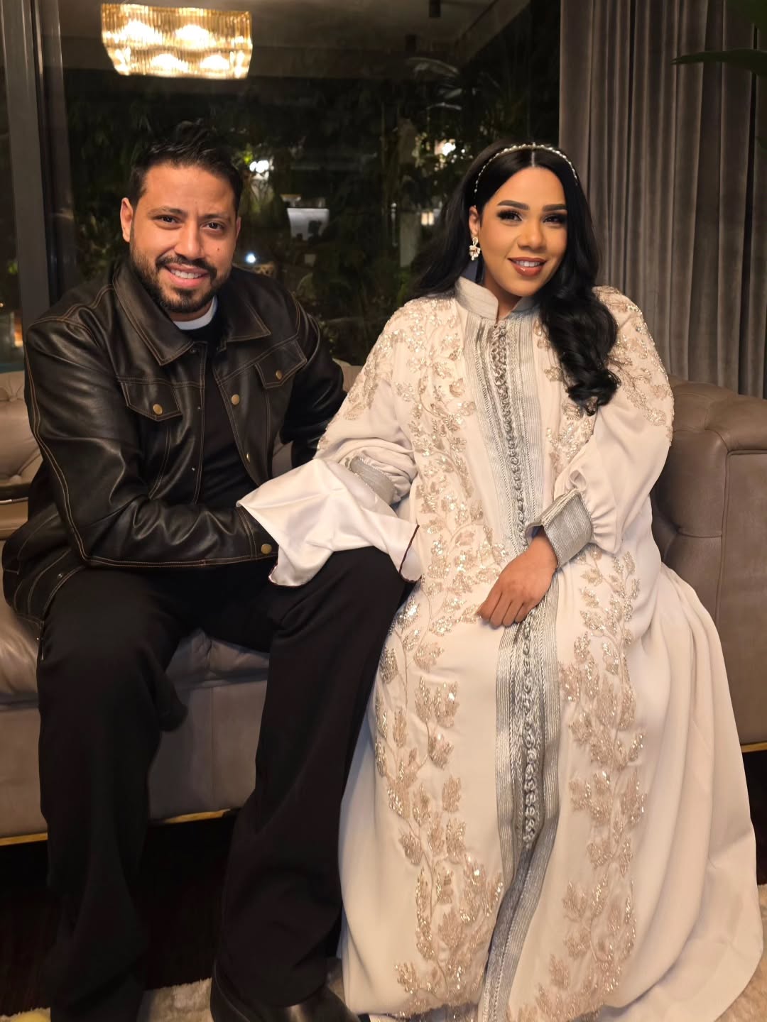 شيماء سيف ومحمد كارتر يحتفلان بعودتهما