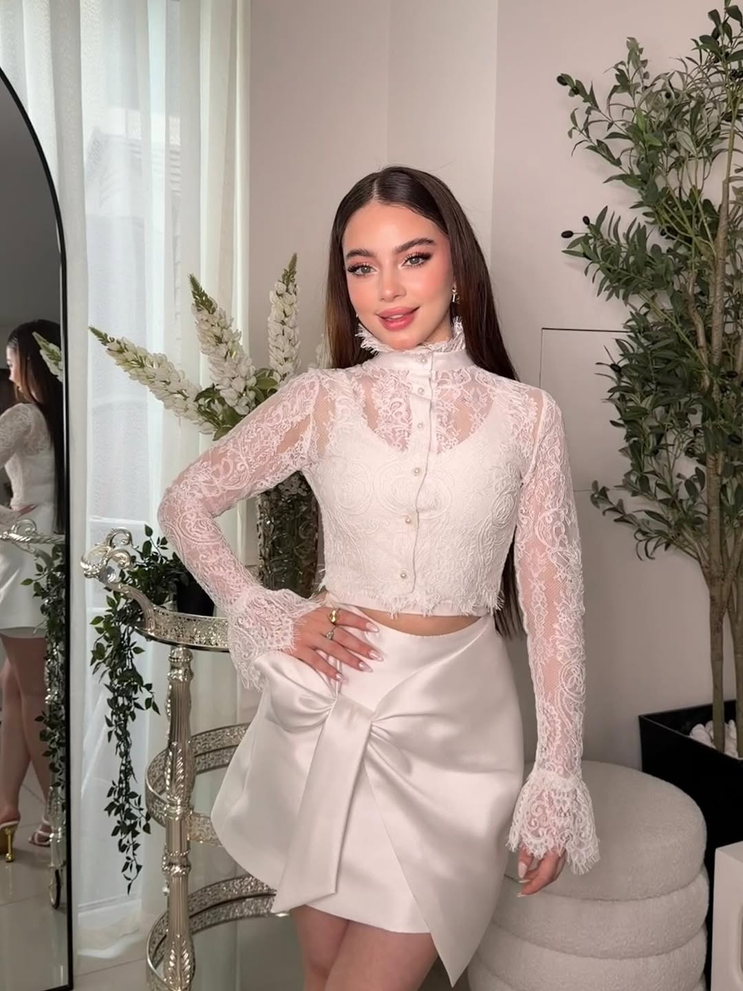 بيسان إسماعيل بإطلالة مميزة بعيد الفطر