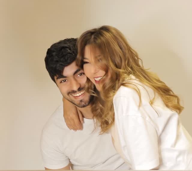 سميرة سعيد وابنها شادي