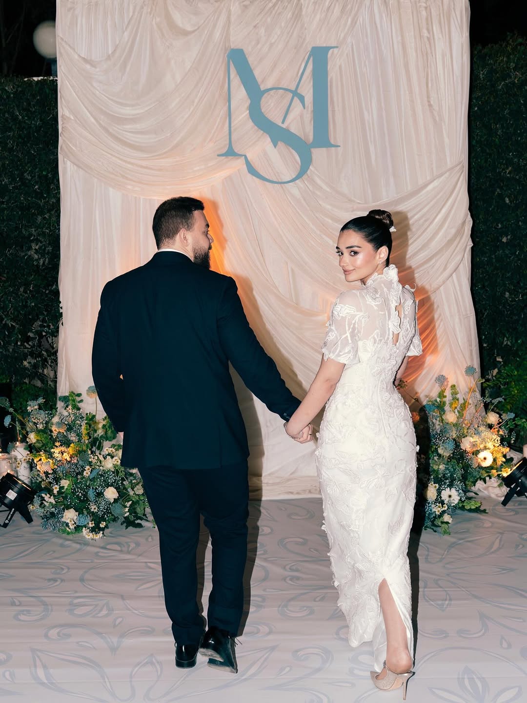 ملك زاهر وخطيبها