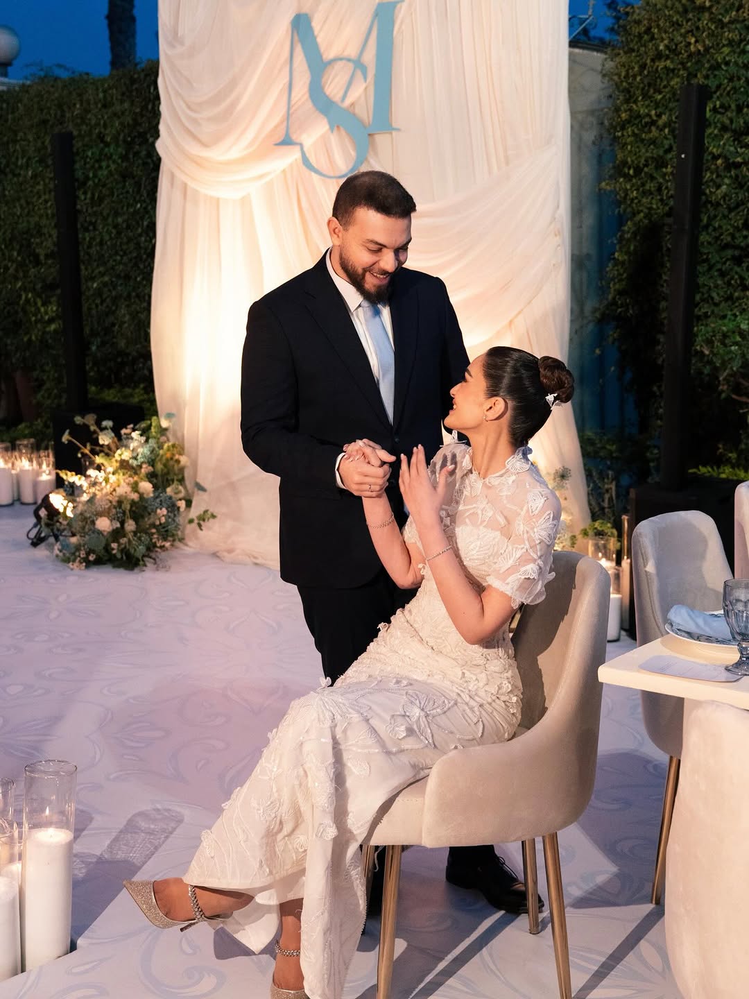 ملك زاهر وخطيبها