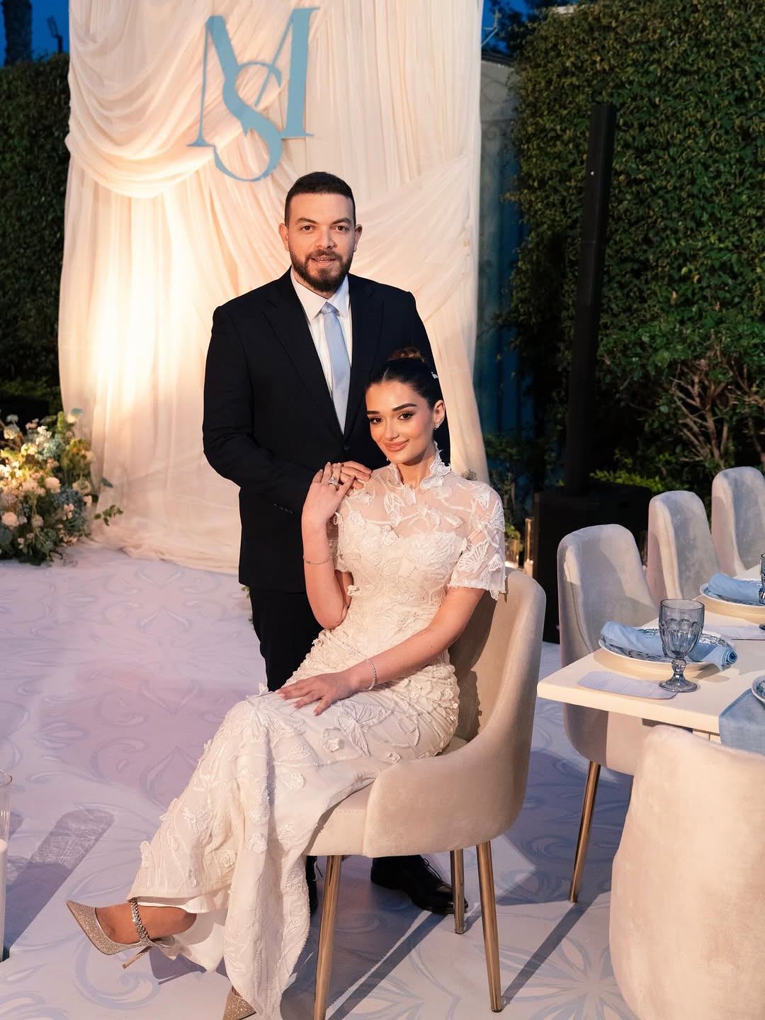 ملك زاهر وخطيبها