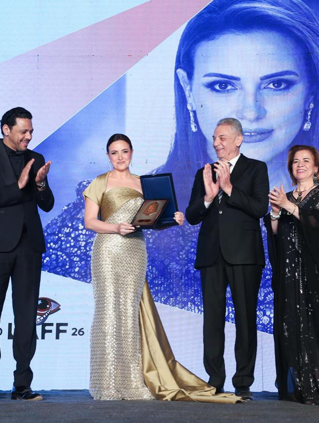 ريهام عبد الغفور في مهرجان الأقصر