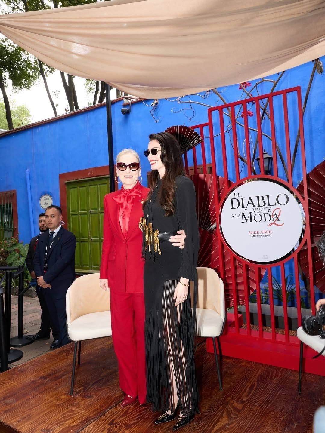 ميريل ستريب وآن هاثاواي