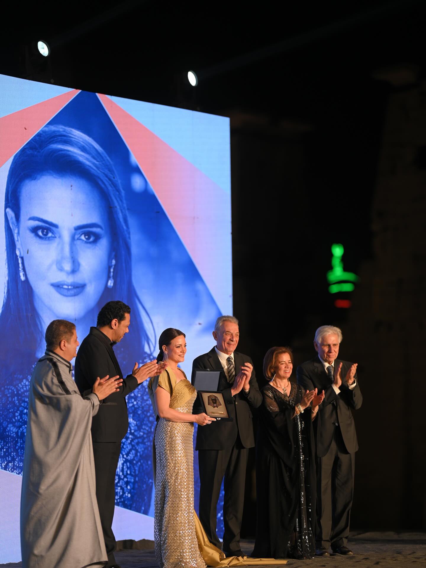 ريهام عبد الغفور في مهرجان الأقصر