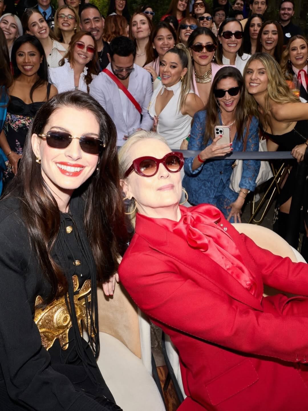 ميريل ستريب وآن هاثاواي