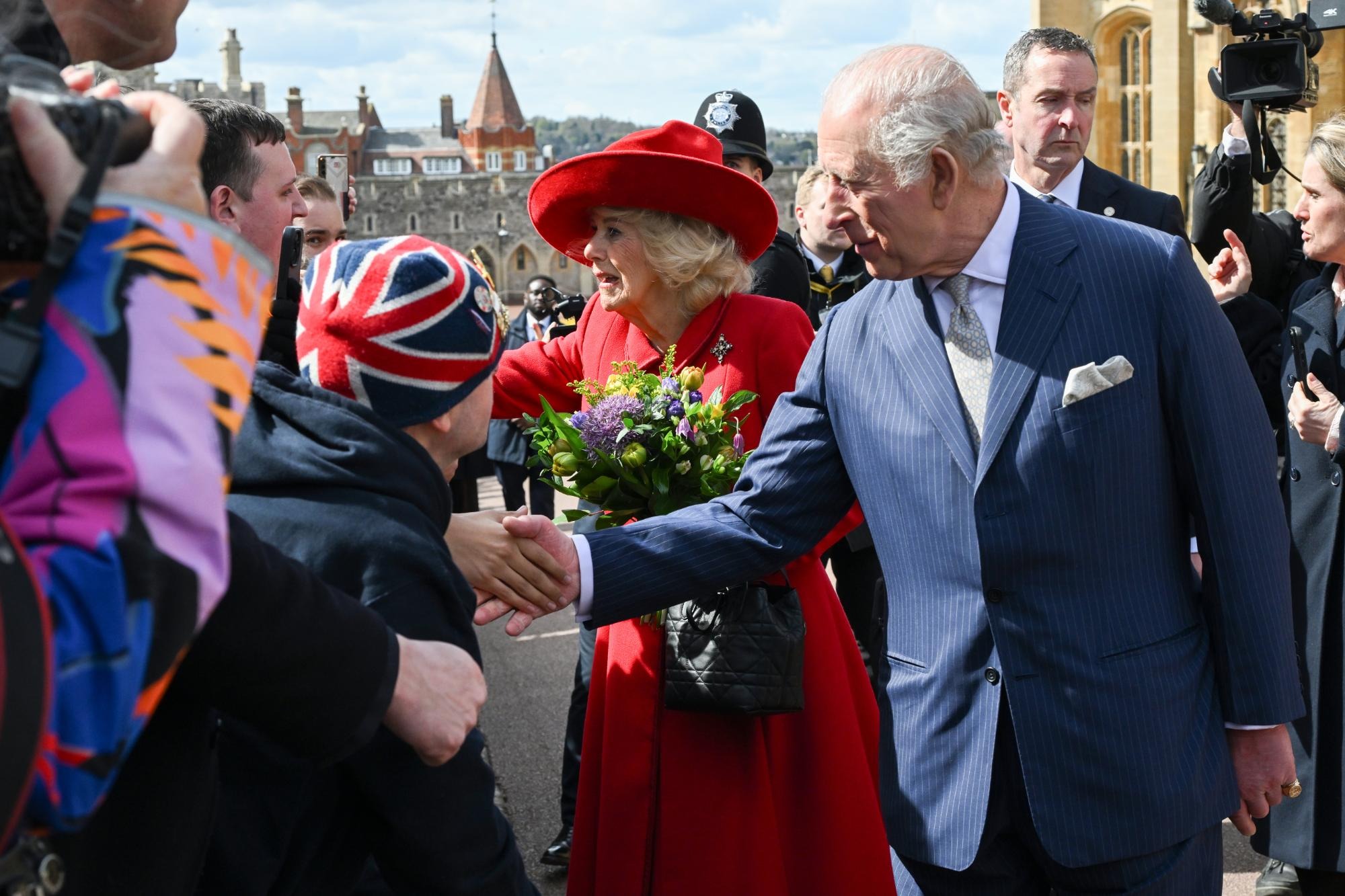 الملك تشارلز والملكة كاميلا