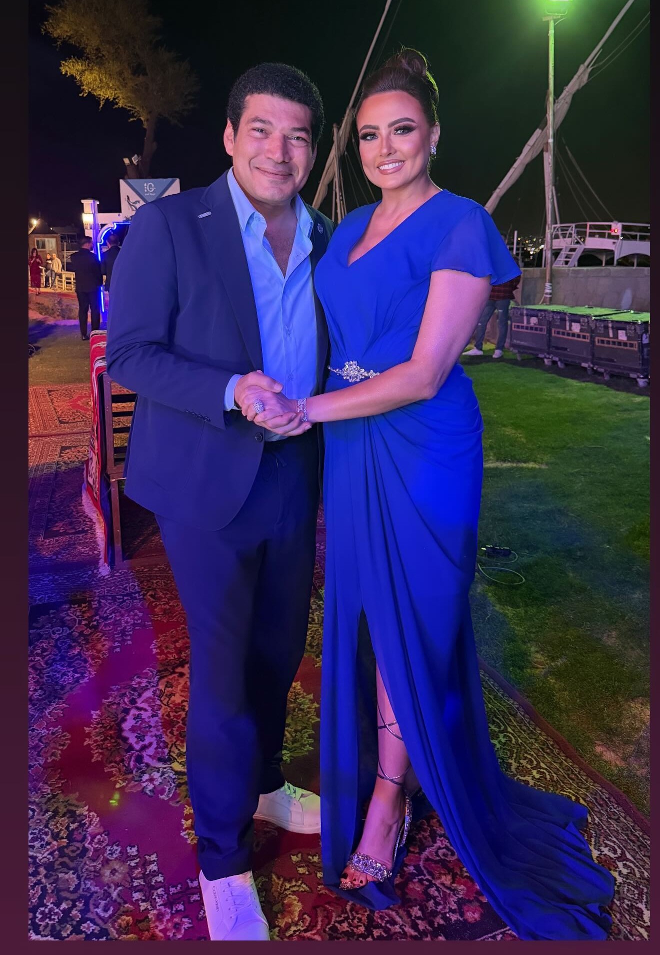 بشرى وباسم سمرة