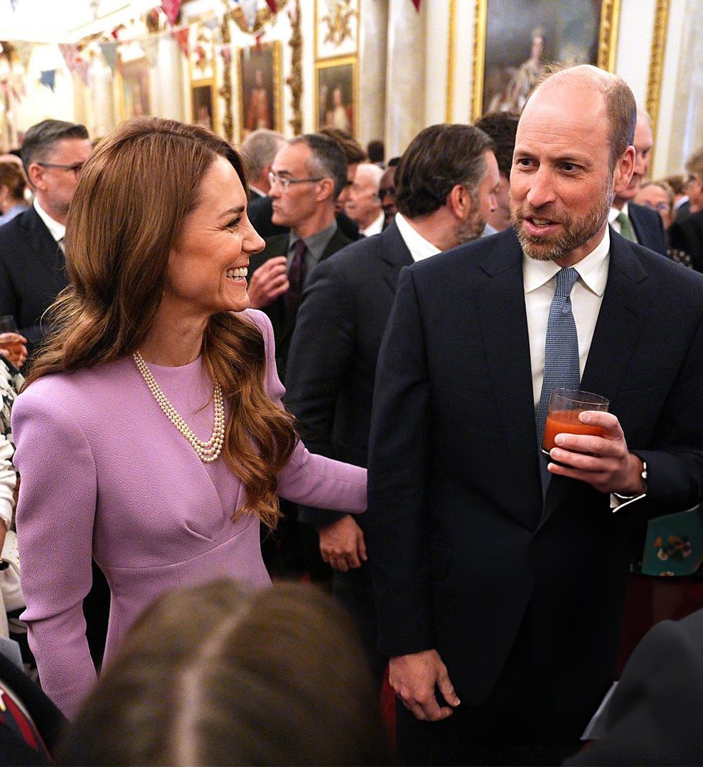 بدا الثنائي الملكي في حالة من التناغم الاستثنائي