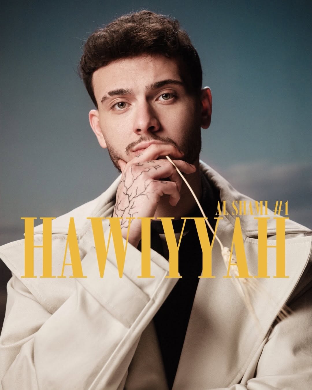 بوستر ألبوم الشامي الجديد