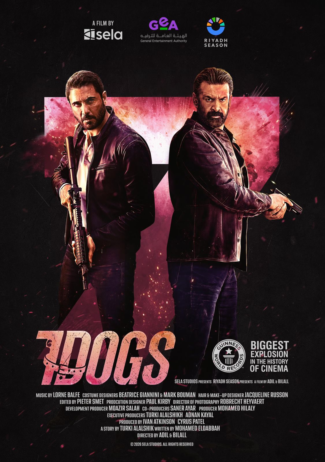 بوستر فيلم "7Dogs"