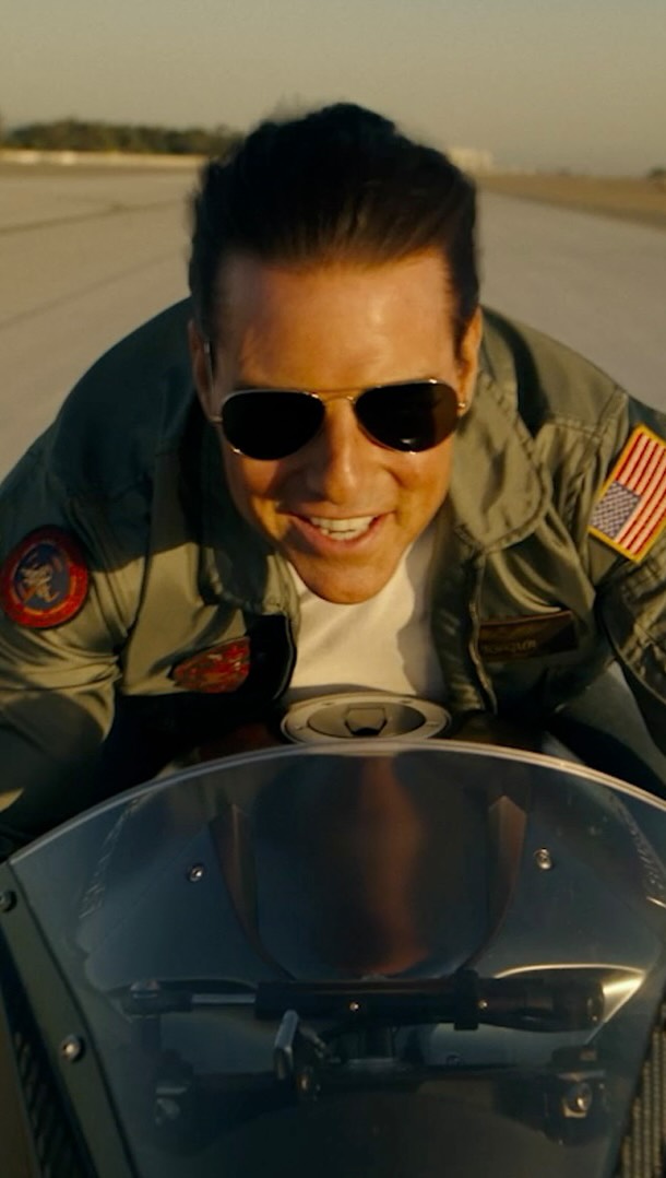 توم كروز في فيلم "Top Gun"