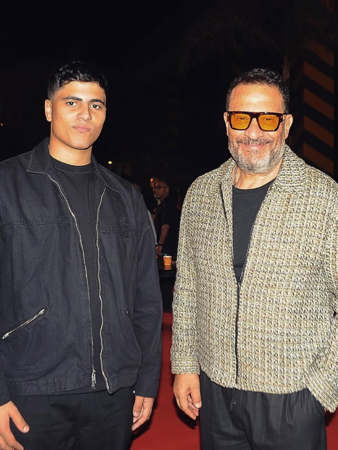 ماجد المصري وابنه آدم