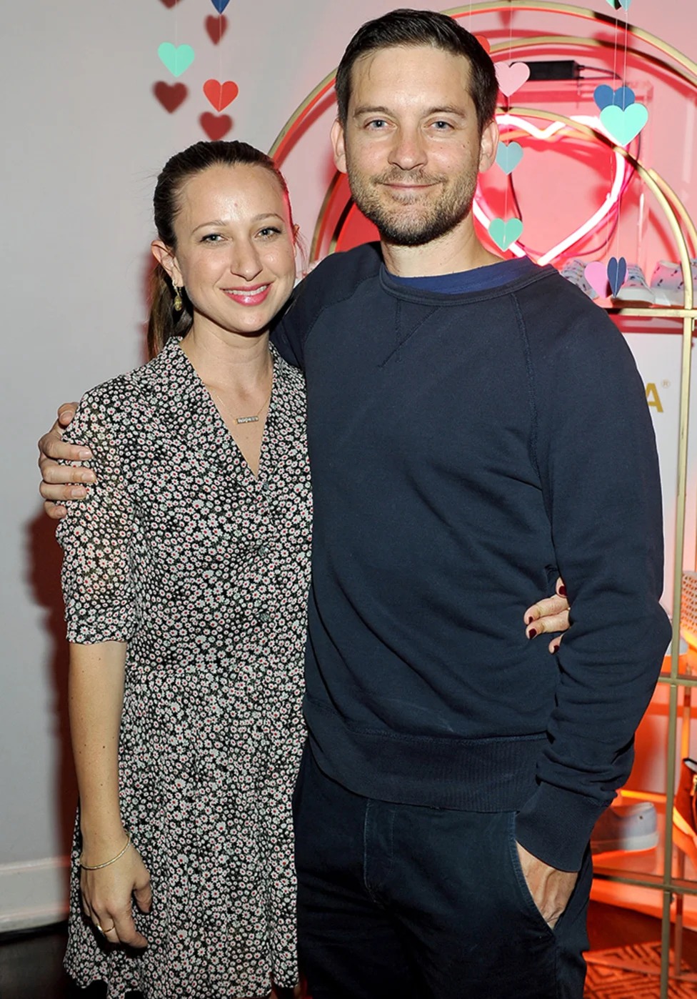 توبي ماغواير Tobey Maguire وجينيفر ماير Jennifer Meyer
