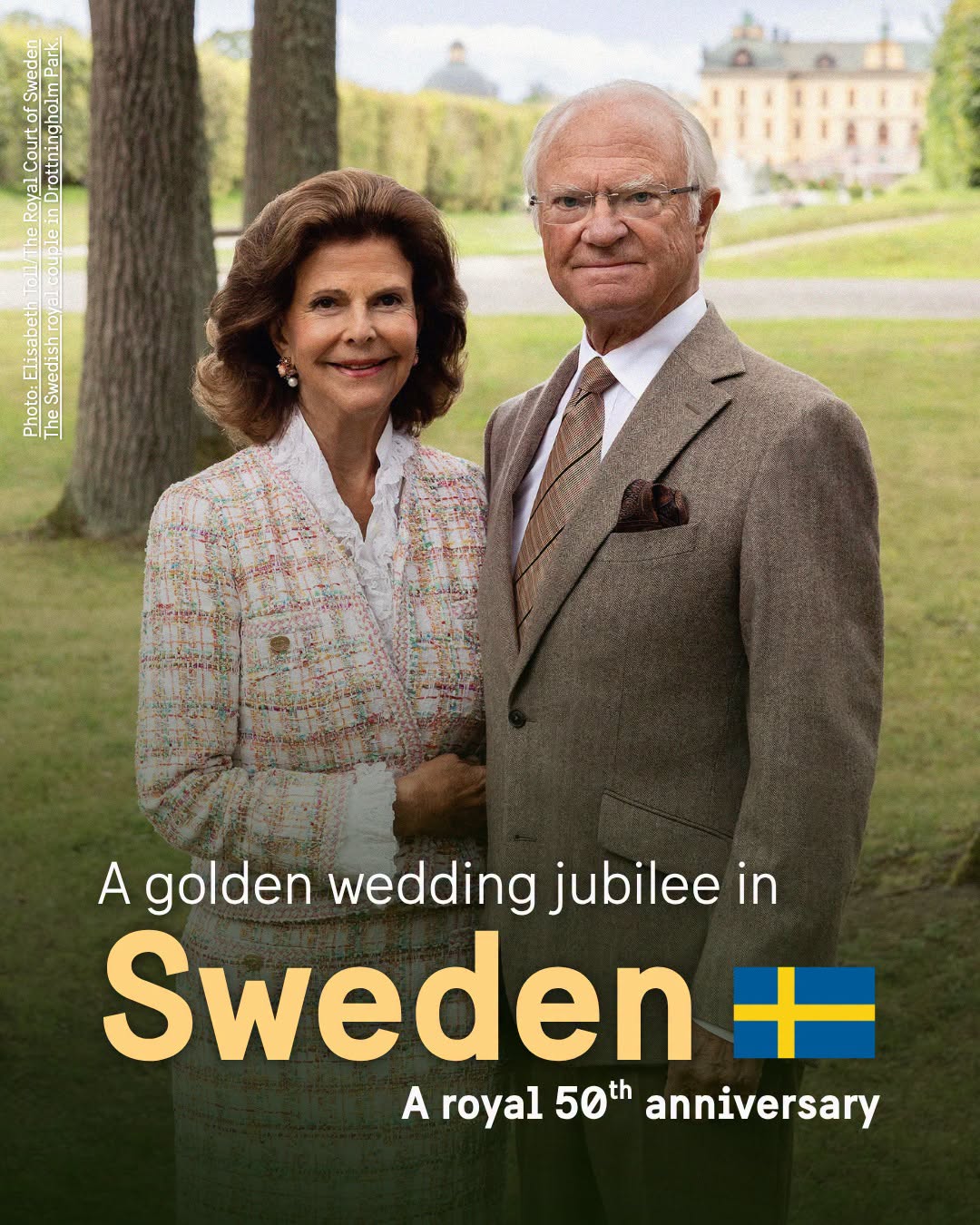Gold! 50 years together for Sweden