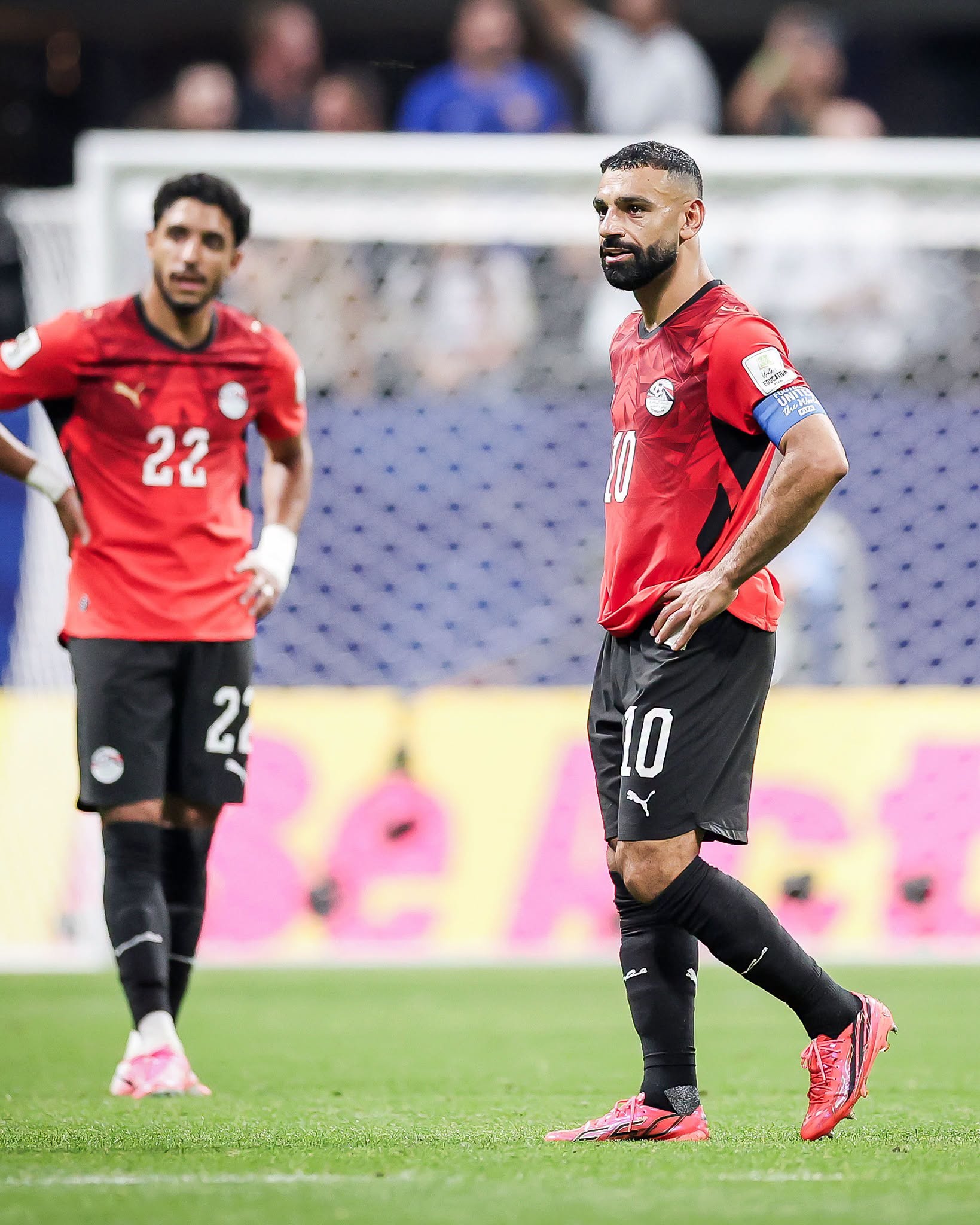 النجوم يدعمون المنتخب المصري