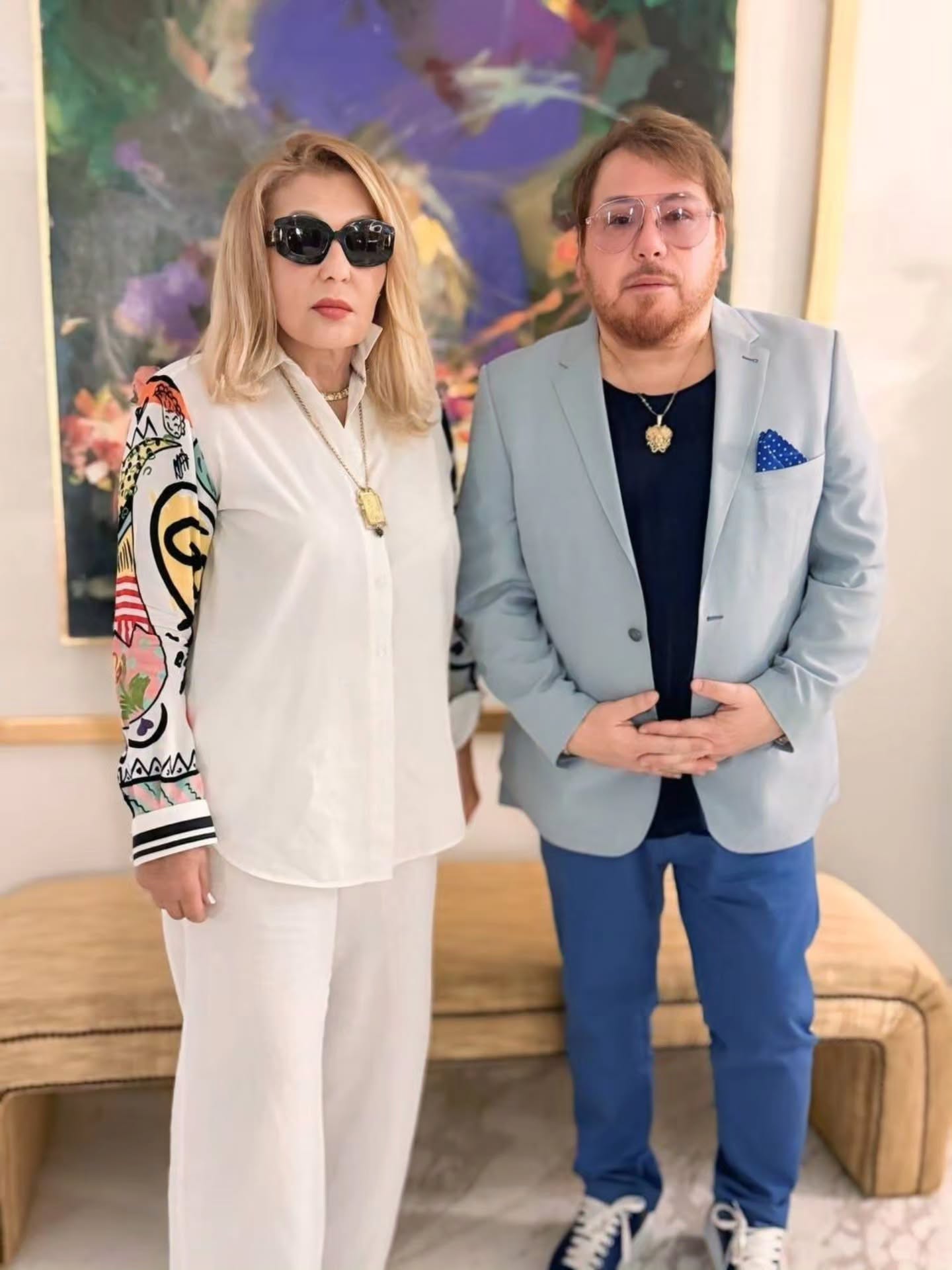 ب