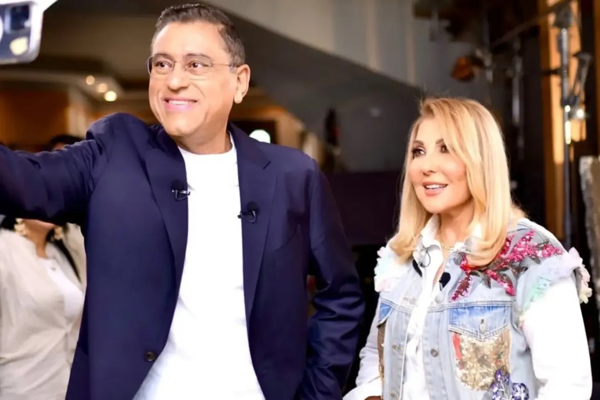 نادية الجندي ومعتز الدمرداش