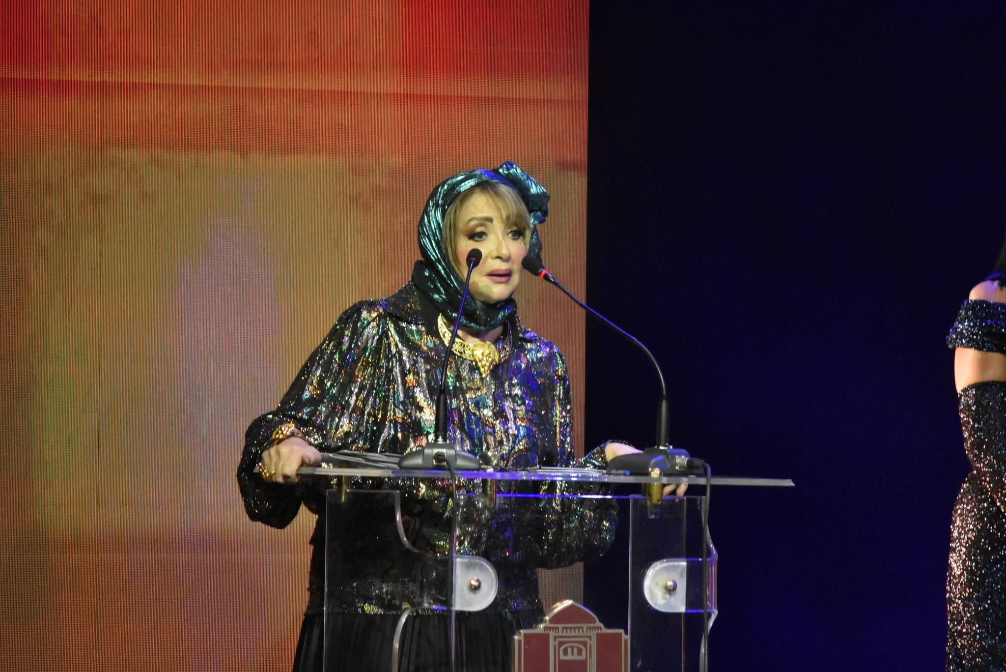 تكريم شهيرة في المهرجان القومي للمسرح