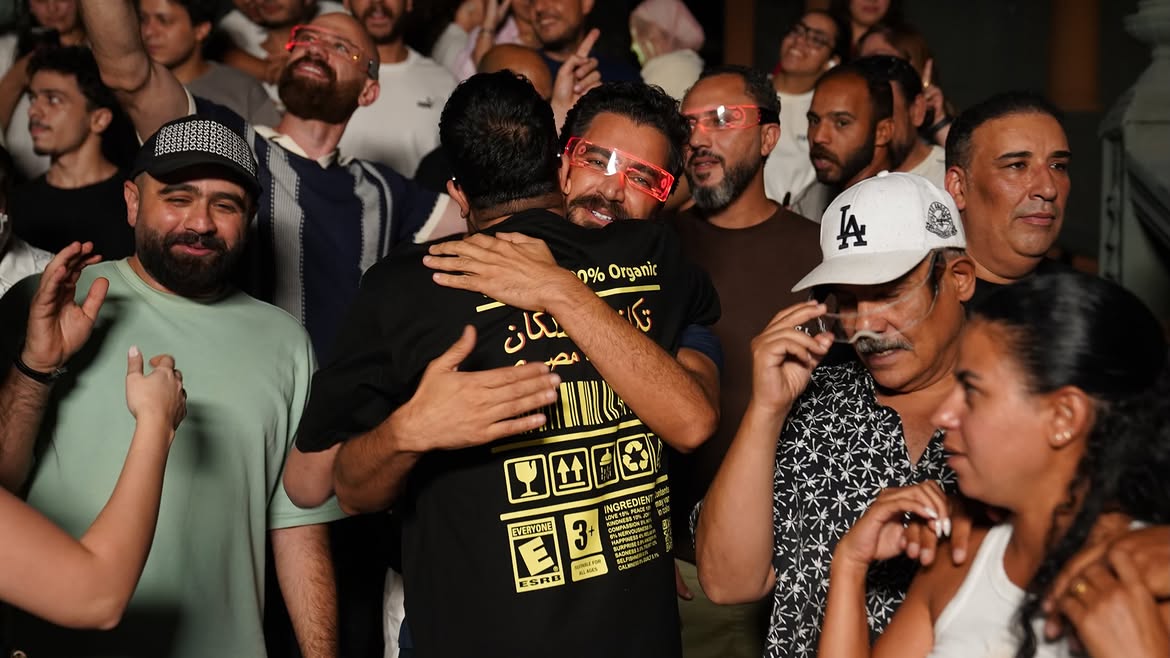 معتصم النهار يحتفل بانتهاء تصوير مسلسله