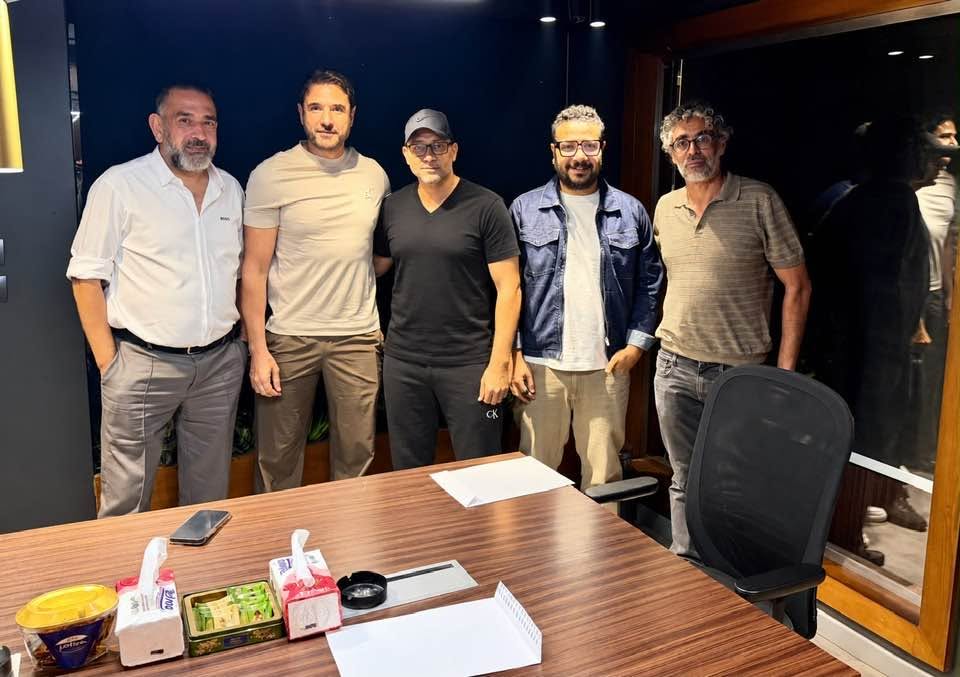 أحمد عز في كواليس فيلم "العارف 2"