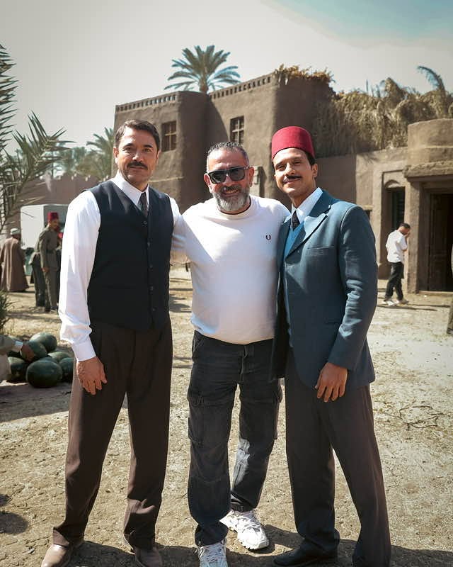 أحمد عز وعصام عمر في الفيلم